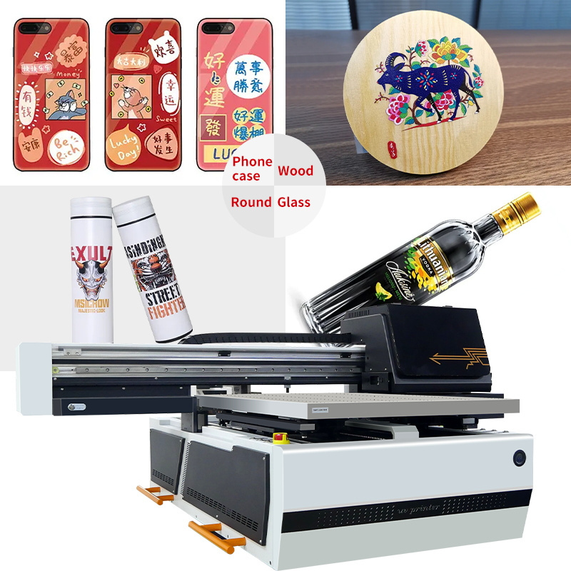 6090 UV Pinters With CCD Visual Auto Positioning Auto Focus UV Pinters 6090 Visual Positioning Printing Machine