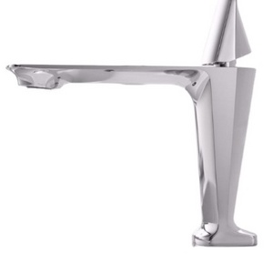 KD-205F High Quality Guangdong Sanitary Ware Chrome Plated Tap for Water Modern Bathroom Brass Basin Faucet with Cold and Hot