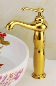 Animal Shape Water Tap Dragon Faucet KD-F230 Countertop Basin Water Faucet Golden Color Bathroom Mixer