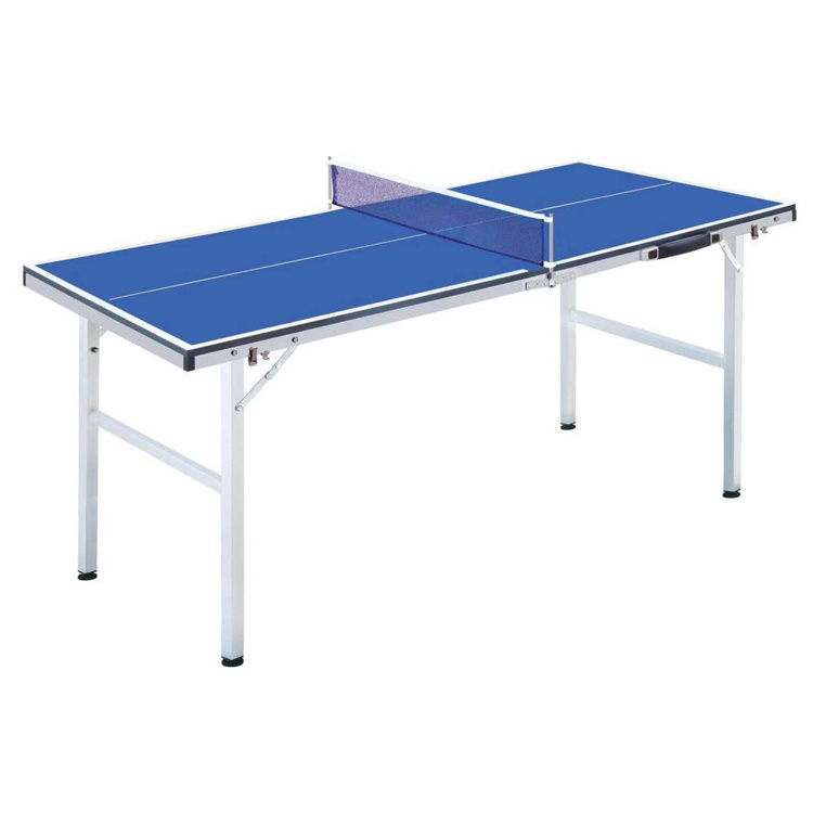 Wholesale family kids ping pong table toy game play with pingpong racket bat ball net set OEM mini small table tennis table