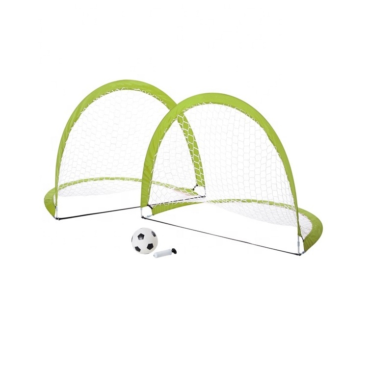 Custom wholesale convenient to carry outdoor soccer goal net factory wholesale can fold the football door training equipment