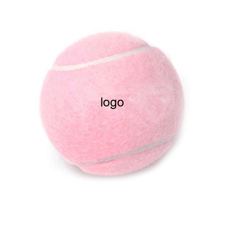 Custom printed logo bola de tenis ball wholesale storage blue red black pink white palla da tennis ball in china manufacturer