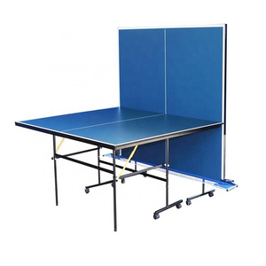 Hot sale 12mm folding ping pong table oem/odm moveable wheels wholesale table tennis tables for indoor sports