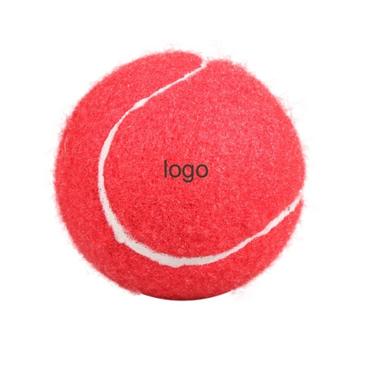 Custom printed logo bola de tenis ball wholesale storage blue red black pink white palla da tennis ball in china manufacturer