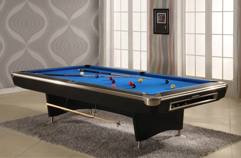 Fishon Sale Pool table Korea hair American European 8FT 9FT 7FT uk foot morden billiard snooker pool table