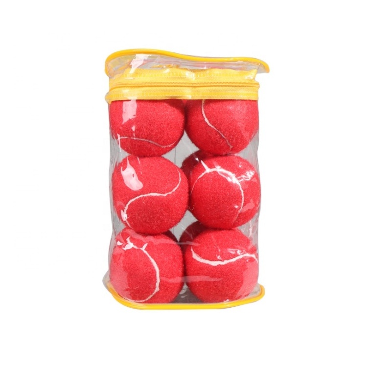 Hot cheap coloured tennis balls cz orange corrente de tennis fashion hip hop black green red art tenis ball chain with bag