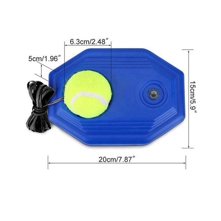 Personalized platform pre cut rebounder self training outdoor sport 4 solo sport polo swing weight backboard machine tennis ball