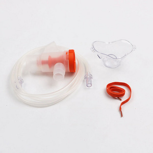 custom disposable medical grade PVC nebulizer mask for hospital portable adults nebulizer oxygen mask