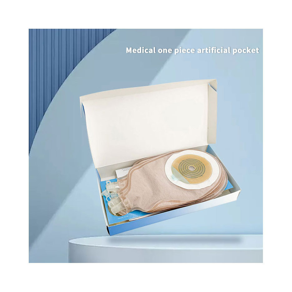 Medical Disposable Waterproof Opaque Non-woven Ostomy Supplies Ostomy Bag