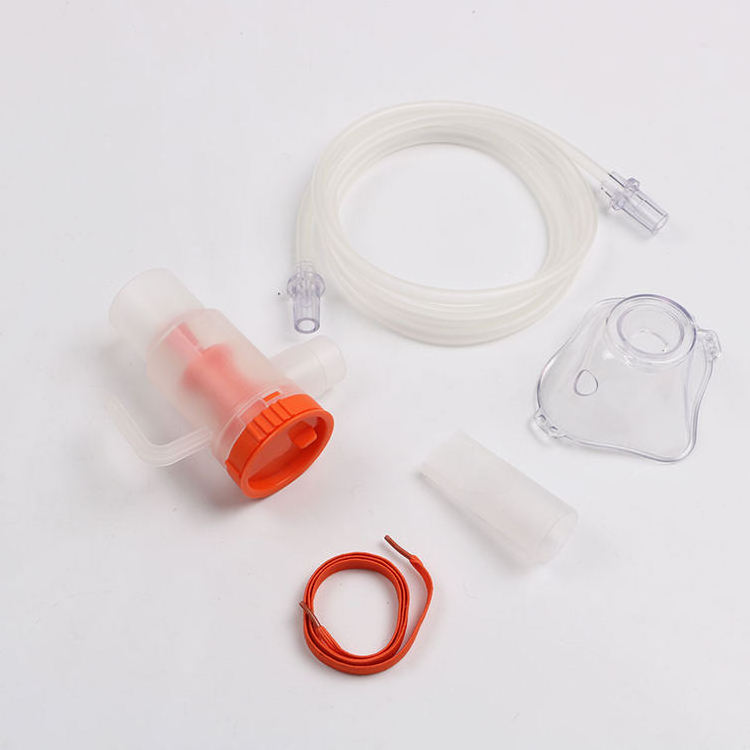 custom disposable medical grade PVC nebulizer mask for hospital portable adults nebulizer oxygen mask