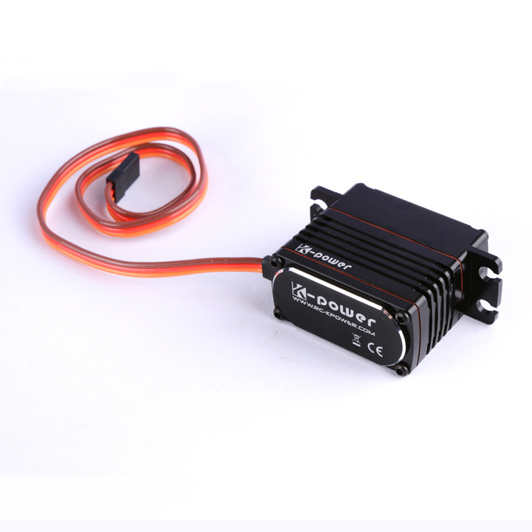 Standard Full CNC aluminum case 10kg High Torque  Titanium Gear Waterproof RC Brushless Digital Servo for RC Car Model DIY