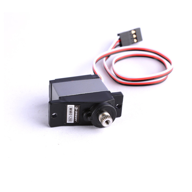 Rc plane servo 12g  MM0120 2KG Metal Gear analog servo for RC Car Airplane Drone with metal gear half aluminum case