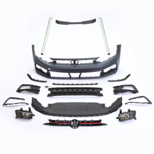 K-SEEK Hot selling automotive car front bumper assy full body kit for VW Polo GTI 2019