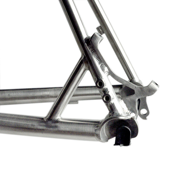 titanium alloy mountain road bike/bicycle frame