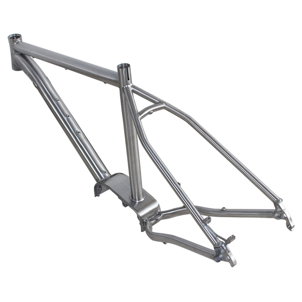 Bafang G510 motor titanium mountain bicycle frame electric bike frame