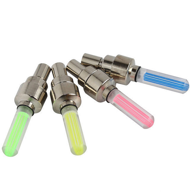 Motorcycle Car Bicycle Tire Valve Cap LED