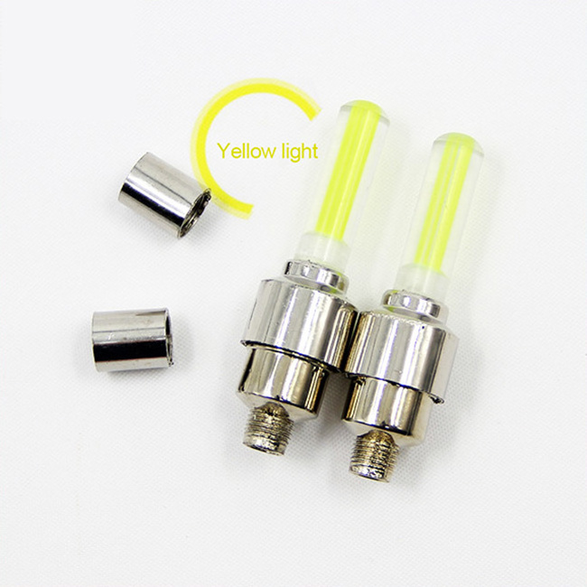 Motorcycle Car Bicycle Tire Valve Cap LED