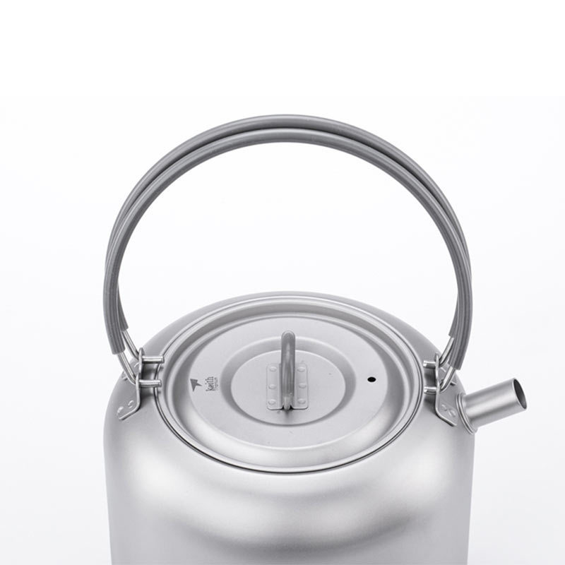 outdoor products camping  pure titanium kettle teapot coffee kettle