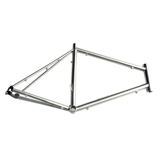 titanium alloy mountain road bike/bicycle frame