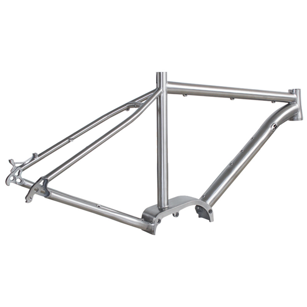 Bafang G510 motor titanium mountain bicycle frame electric bike frame