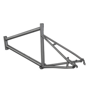 Titanium Alloy mini velo Bicycle Frame with Internal routing disc brake