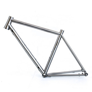 700C racing bike frame gravel bike frame titanium road bicycle frame