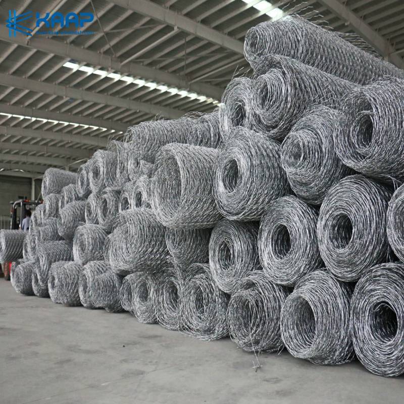 High Tensile Strength Hexagonal Wire Mesh Chicken Netting /rabbit Netting Galvanized, PVC Coated Low-carbon Iron Wire 15-21 Days