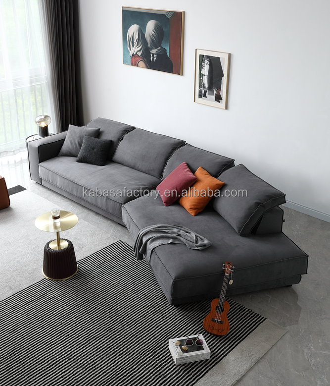 Gray Velvet Fabric Sectional Couch Sofa Set Living Room Sofas 7 12 Seater Couch Italian Sectional Sofa Luxury Modern