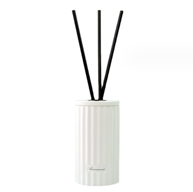 Kabbalah 2023 Design Scent Aroma Unique Square Ceramic Glass Bottle Essential Oil Reed Diffuser