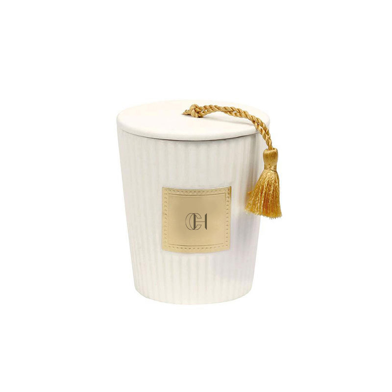 Wholesale High Quality Matte Ceramic Candles Private Label Luxury Gift Scented Candle With Lid