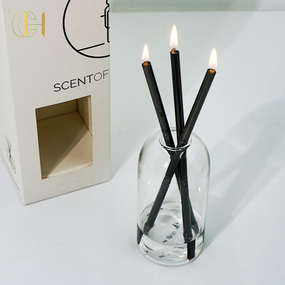 Luxurious and Minimalistic Steel Candle Elegant Refillable Oil Candle Everlasting Decoration Candles