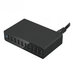 5V 12A Smartphone Hub Charger Station Charging Head High-power Mobile Cell Phone Usb Multi Port Charger 10 Port 60W