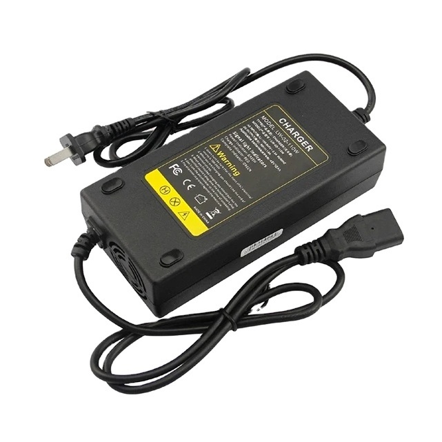 110W 54.6V 2A XLR Lithium Battery Charger for Electric Bike Mobility Scooter 48V Lithium Battery Charger XLR Connector