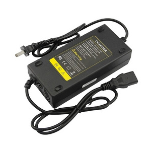 110W 54.6V 2A XLR Lithium Battery Charger for Electric Bike Mobility Scooter 48V Lithium Battery Charger XLR Connector