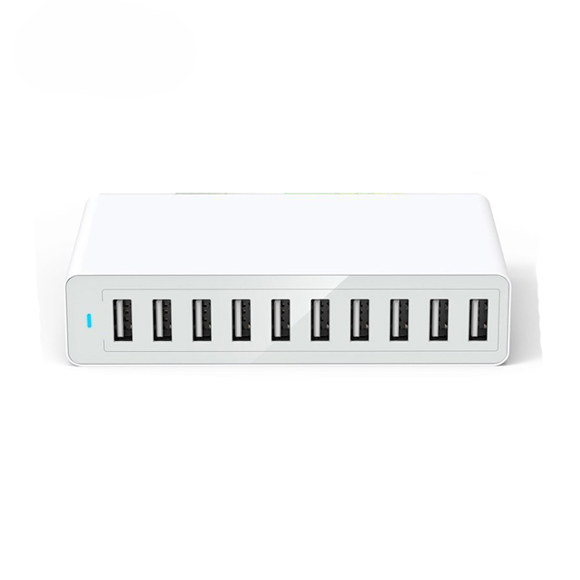 5V 12A Smartphone Hub Charger Station Charging Head High-power Mobile Cell Phone Usb Multi Port Charger 10 Port 60W