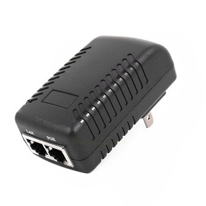 802.3Af 48V POE Injector Adapter 0.5A 12V 2A Passive Rj45 24V 1A Power 10/100/1000Mbps Monitor IP Gigabit PoE Adapter Switch 1GB