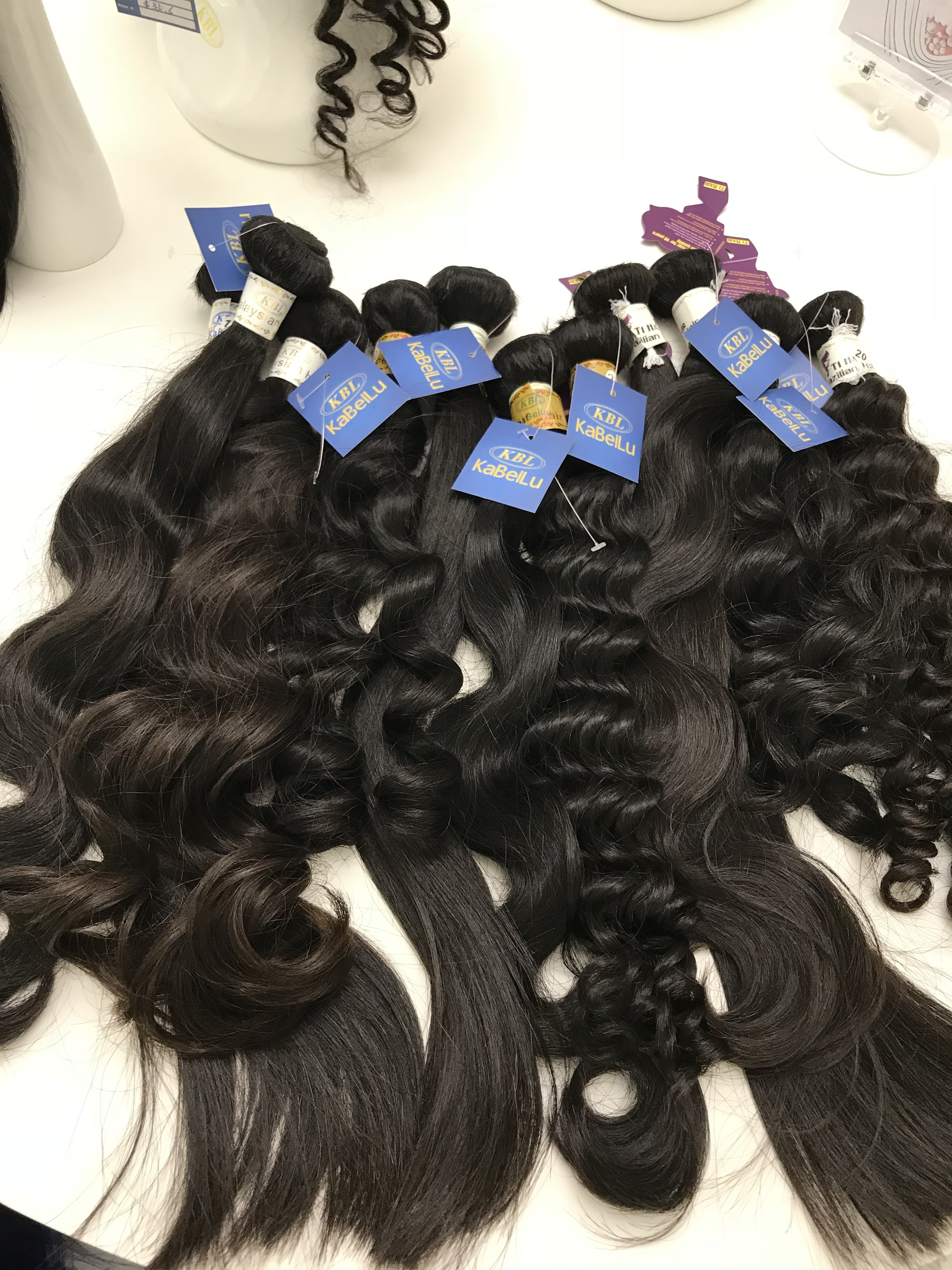 latest stock natural black no nits raw cambodian hair from cambodia