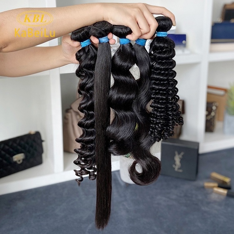 KBL Raw hair bundle,brazilian raw virgin cuticle aligned hair,wholesale raw cuticle aligned virgin hair vendor bundle