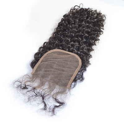 KBL Brazilian hair 4x4 three part lace closure,virgin brazilian kinky curly hair 3 bundles with closure,remy kinky curly closure