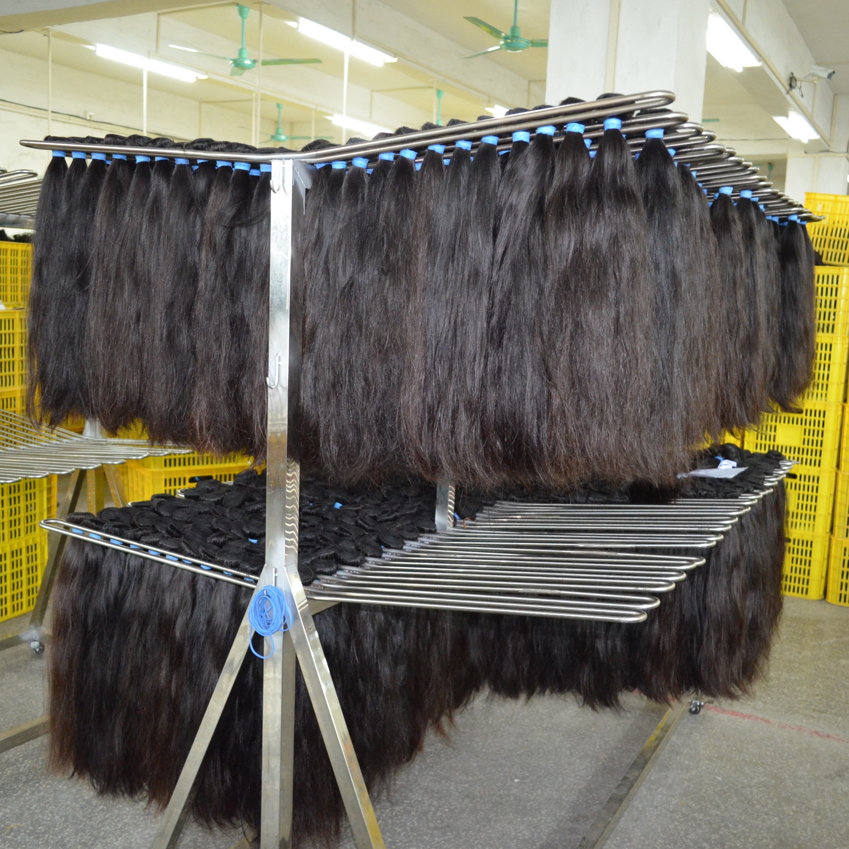 Raw virgin indian hair manufacturer in india, virgin hair extension human hair indian,straight indian remy hair extensions