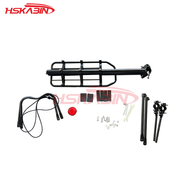 Detachable rear shelf tailstock frame of mountain bike  accessories for motorcycles mountain bike pit bike motorcycle rear shelf