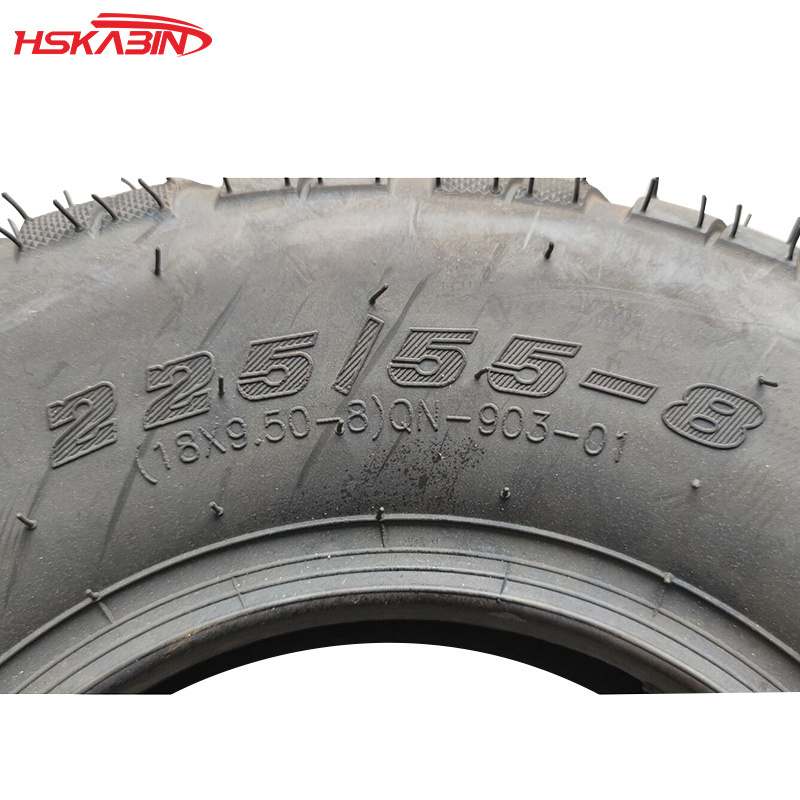 motorcycle 18X9.5-8 inch vacuum tire 225/55-8 inch outer tire accessories for motorcycles mountain bike dirt bike tire wheel