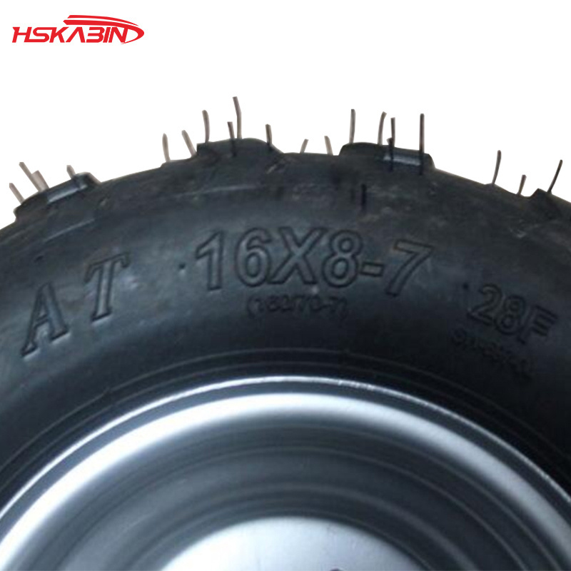 Go-kart atv ATV tire Four-wheel off-road motorcycle tire 7-inch wheel hub and tire 16X8-7 inch accessories for motorcycles