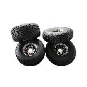 ATV 19X7-8 inch and 18X9.5-8 inch aluminum wheel tires  one set for motorcycle ATV Wheels accessories for motorcycles dirt bike