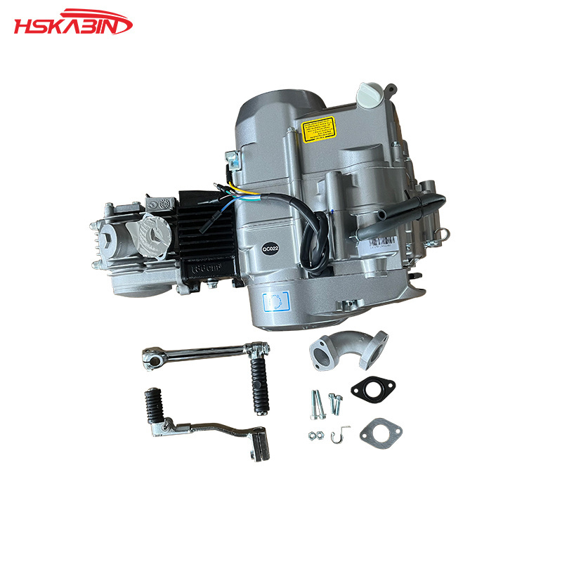 Off-road motorcycle 90CC semi-automatic hand-free clutch foot start hook four-speed aluminum accessories for motorcycles