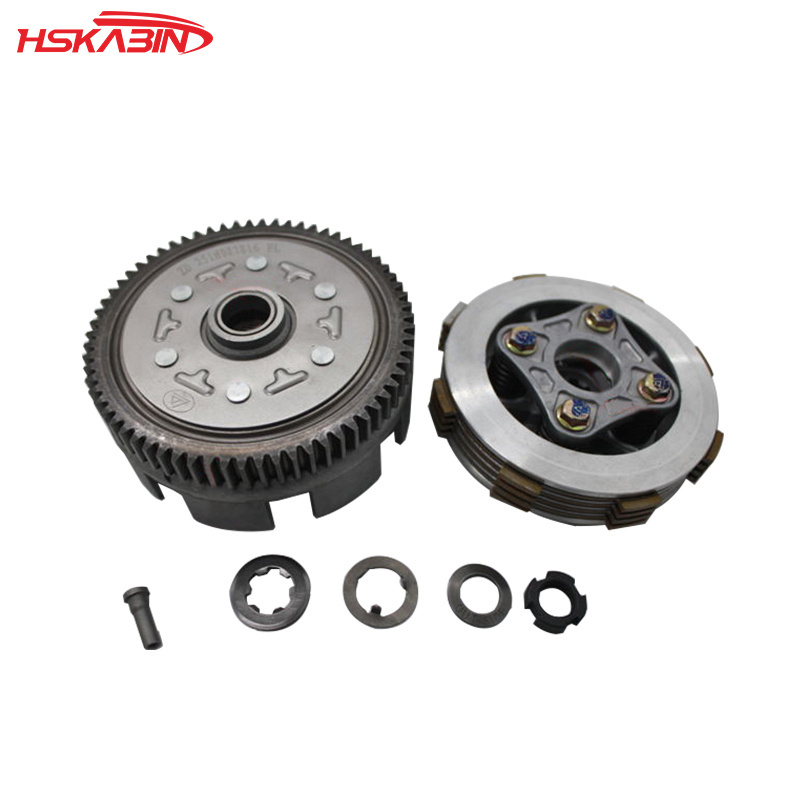 Cross-country motorcycle 125CC foot start engine clutch complete set mountain bike clutch part accessories for motorcycles