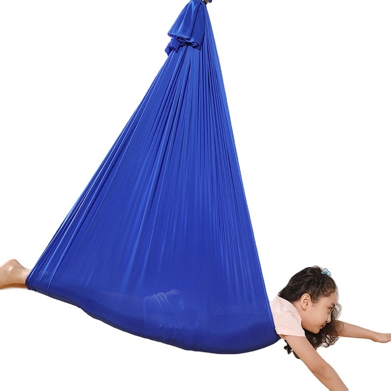 Outdoor camping nylon airplane swing hanging rocking indoor parachute aerial hammock swinging rotating 360 swivel kids hammock