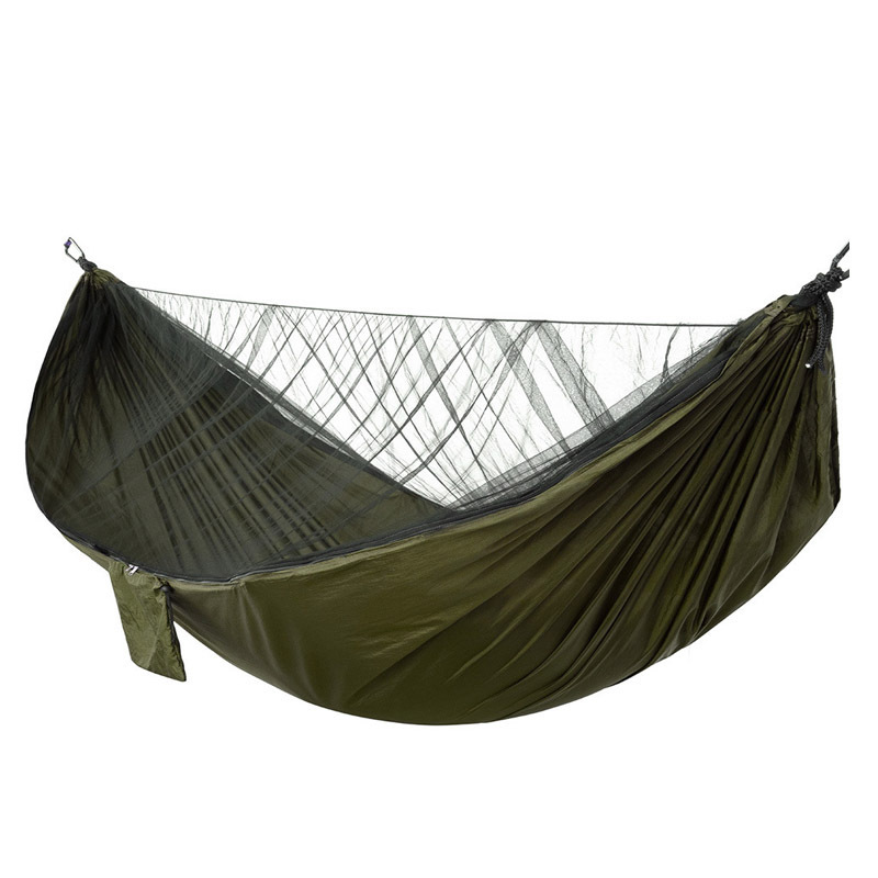 Outdoor waterproof off the ground camping hammock tent mosquito net tree hanging trailer cars swing black haven hammock tent