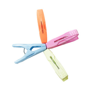 Strong Plastic Clothes Clips for Drying Heavy Duty Clothing Clamps Travel Clothespins Beach Towel Pegs