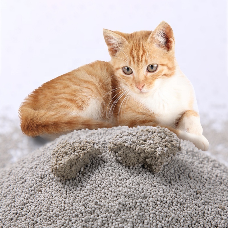 Manufacturer high quality OEM/ODM super clean bentonite cat litter odor eliminator litter cat dust free cat litter